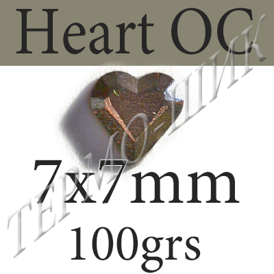 - OC Heart-7x7mm