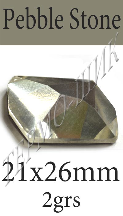  MAR, pebble-stone-21x26mm